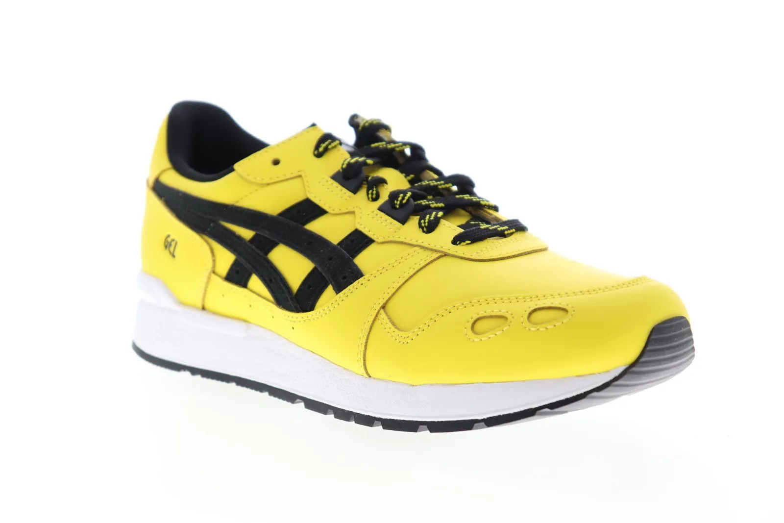 Asics Gel Lyte 1191A036-762 Mens Yellow Leather Low Top Lifestyle Sneakers Shoes