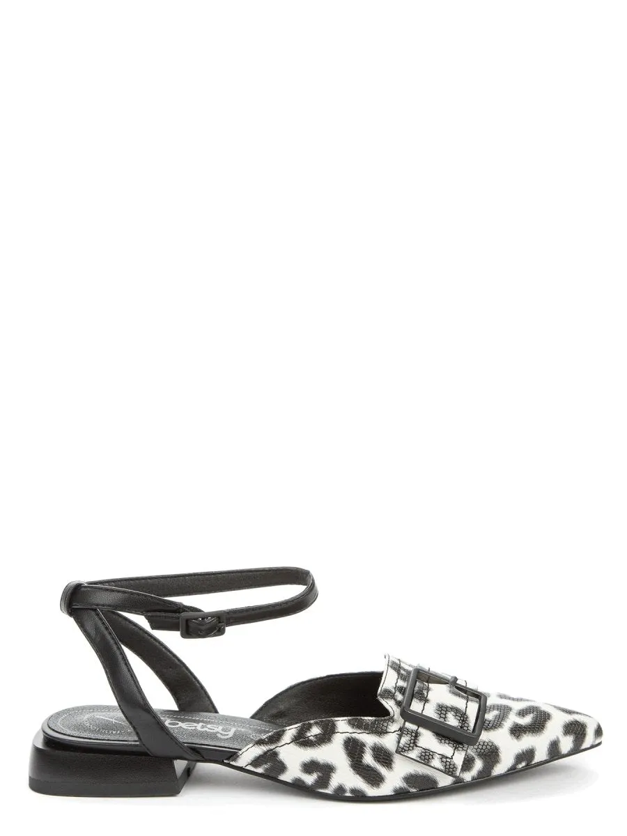 Betsy Animal Print Block Summer Shoes