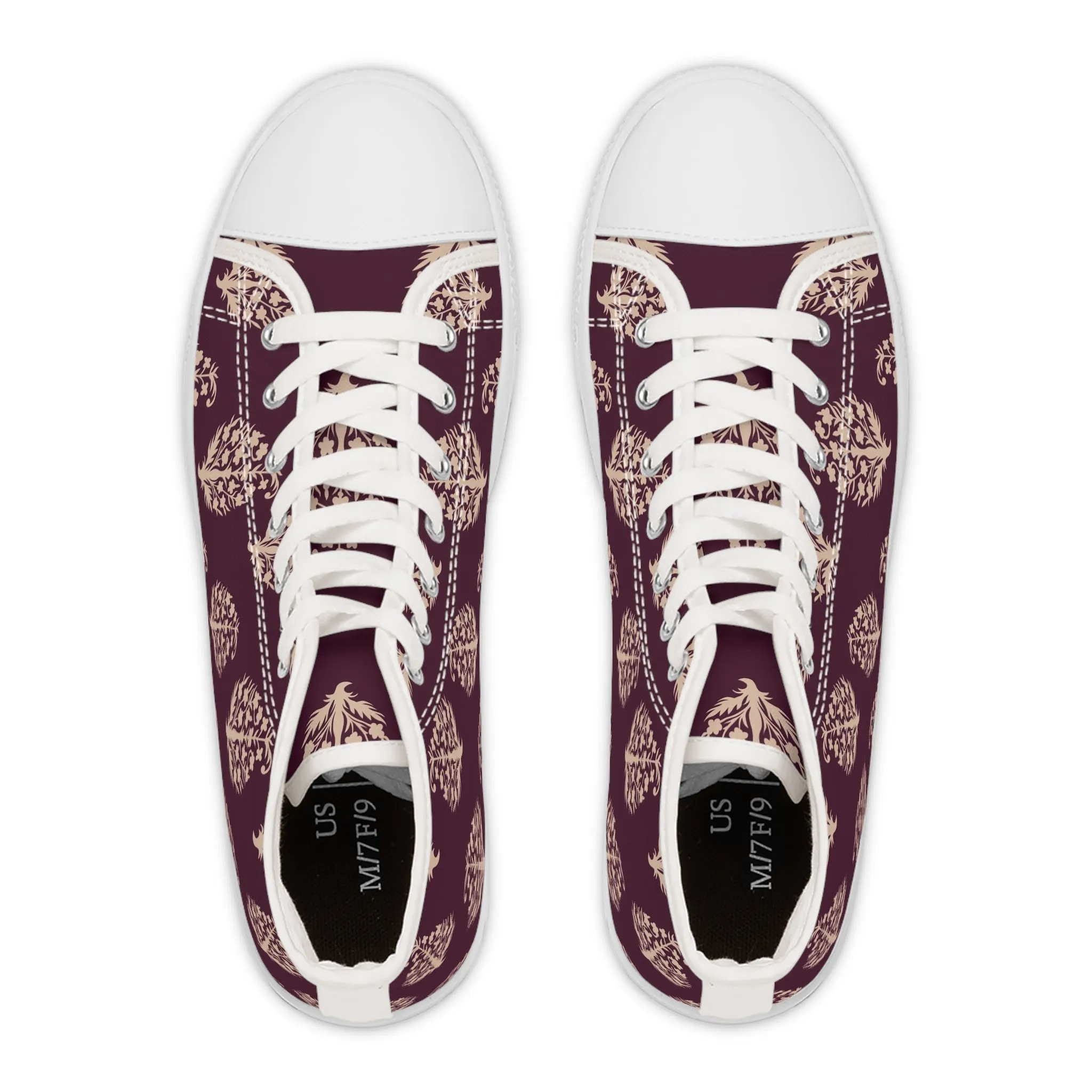 Booti Plant Women's High Top Sneakers