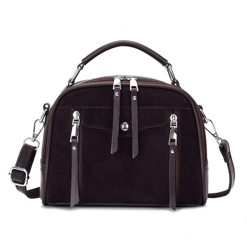 Christmas Gift Frosted Leather Handbag Vintage Crossbody Bags for Women 2021 New Luxury Designer Handbag High Quality Shoulder Bags Tote Bag