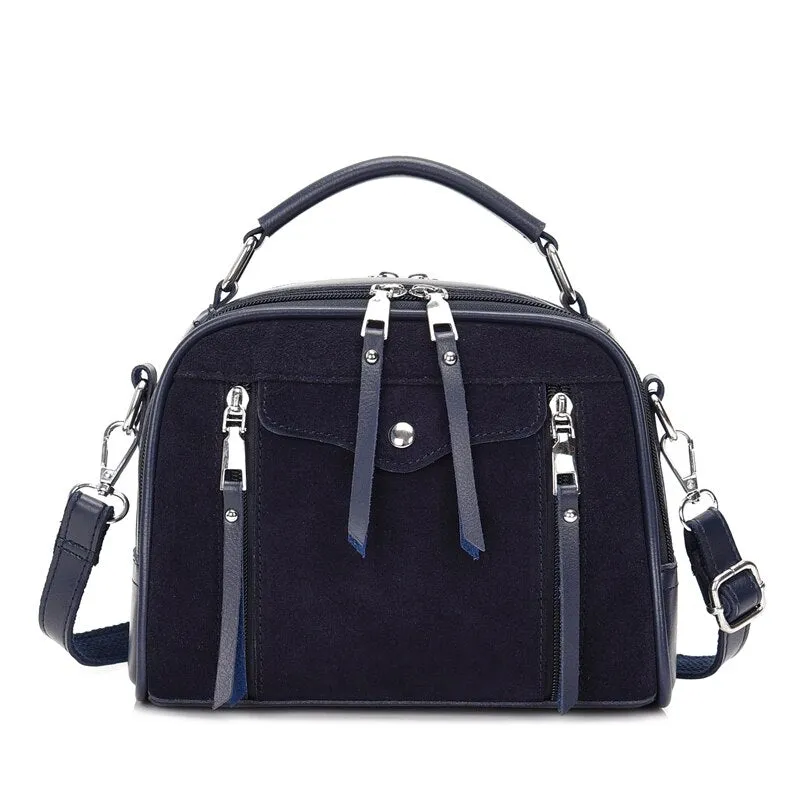 Christmas Gift Frosted Leather Handbag Vintage Crossbody Bags for Women 2021 New Luxury Designer Handbag High Quality Shoulder Bags Tote Bag