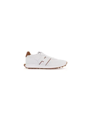 H601 Textured Leather Sneakers