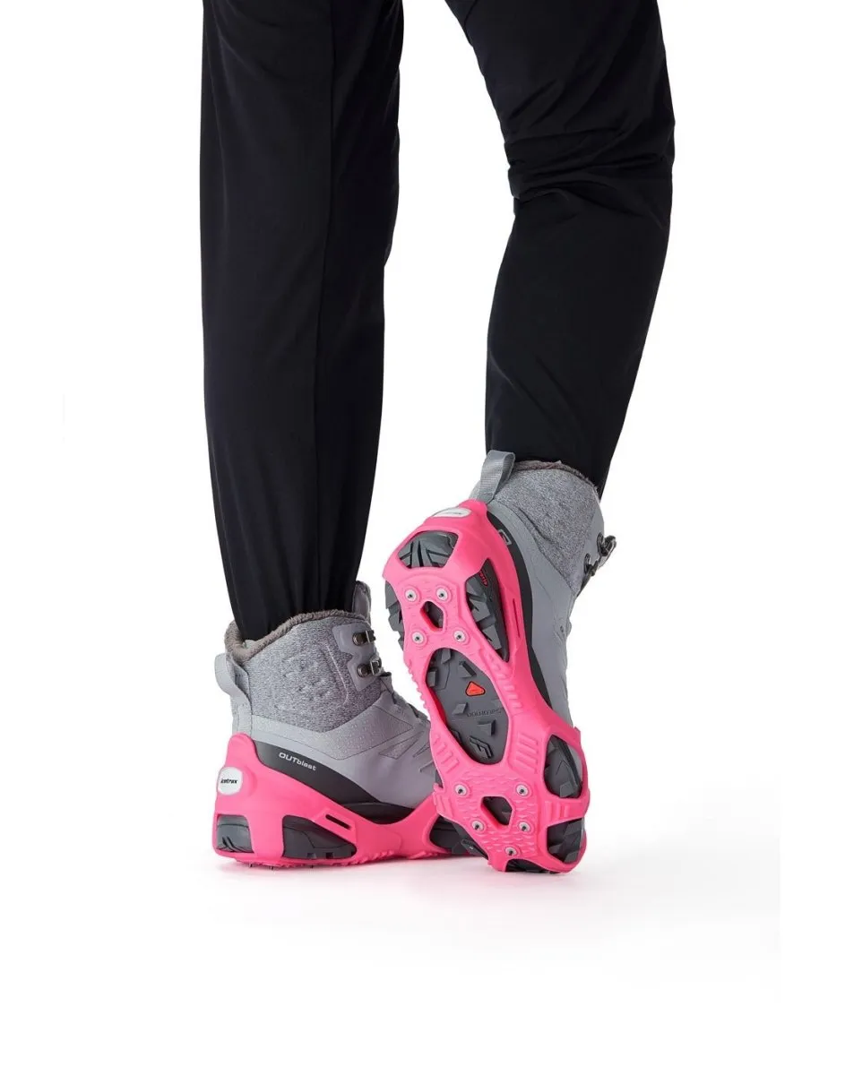 Icetrax V3 Tungsten Ice Cleats - Pink