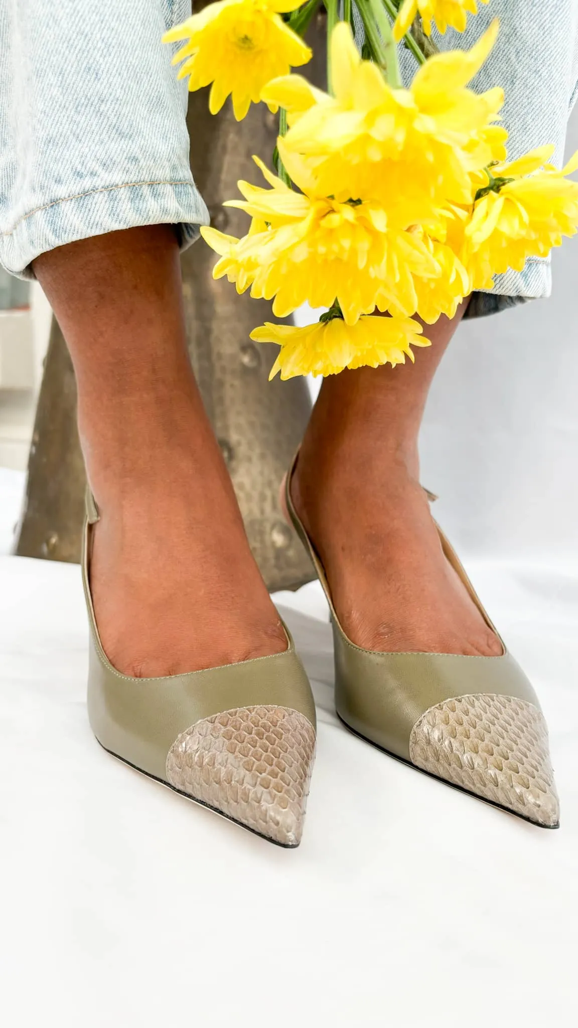 Jimmy Choo Anika 65 Kitten Heels