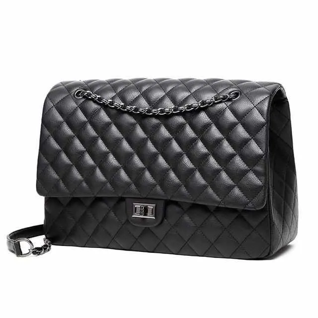 Luxury Large Shoulder Pu Leather Travel Crossbody Bags