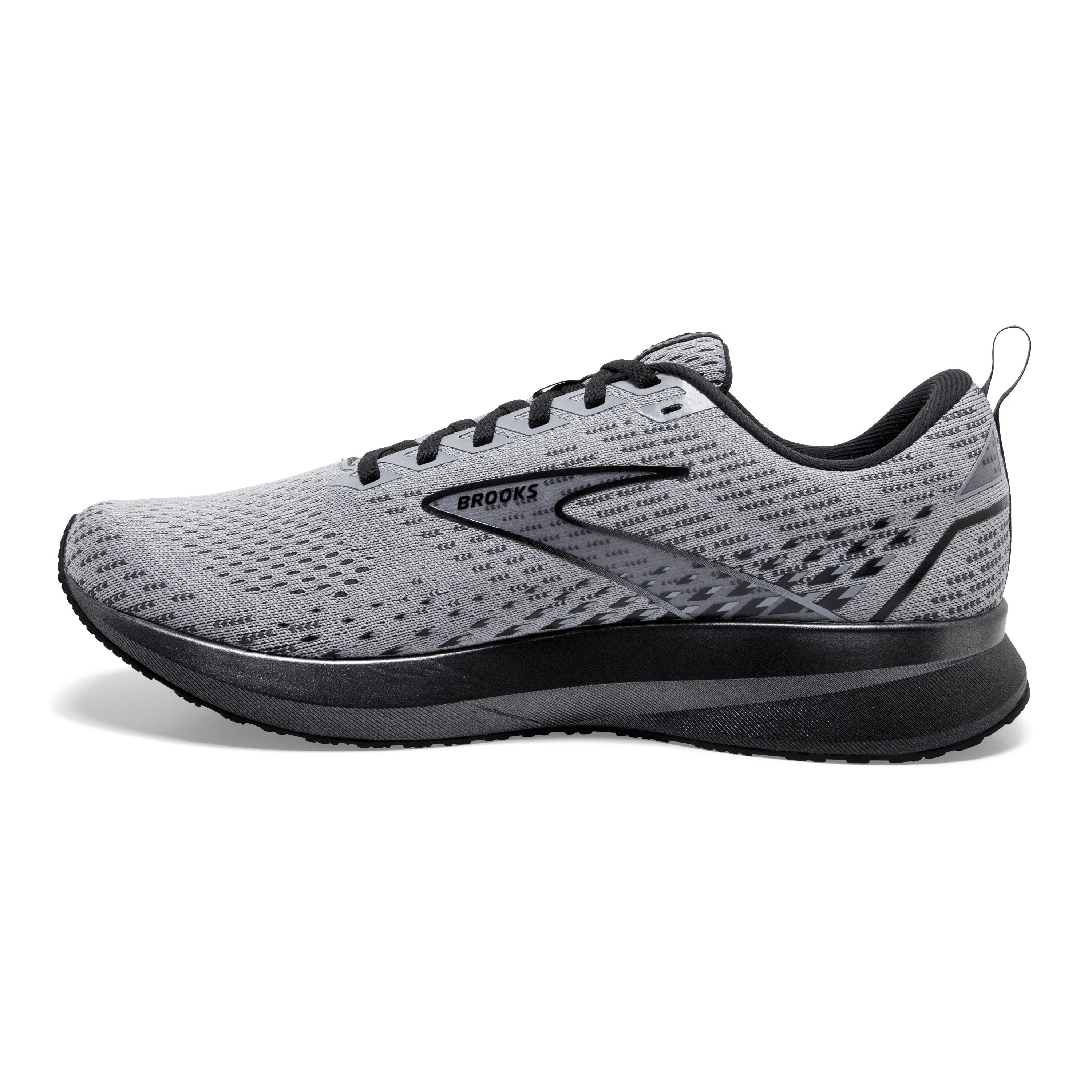 Men's Brooks Levitate 5 Color: Grey/Oyster/Black Pearl