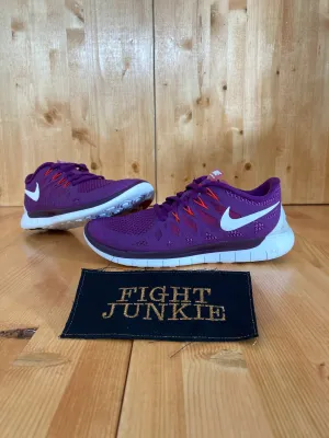 NIKE FREE 5.0 Womens Size 7.5 Running Shoes Sneakers Purple