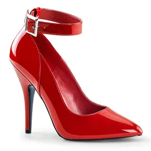 Seduce Ankle Strap Red Heels