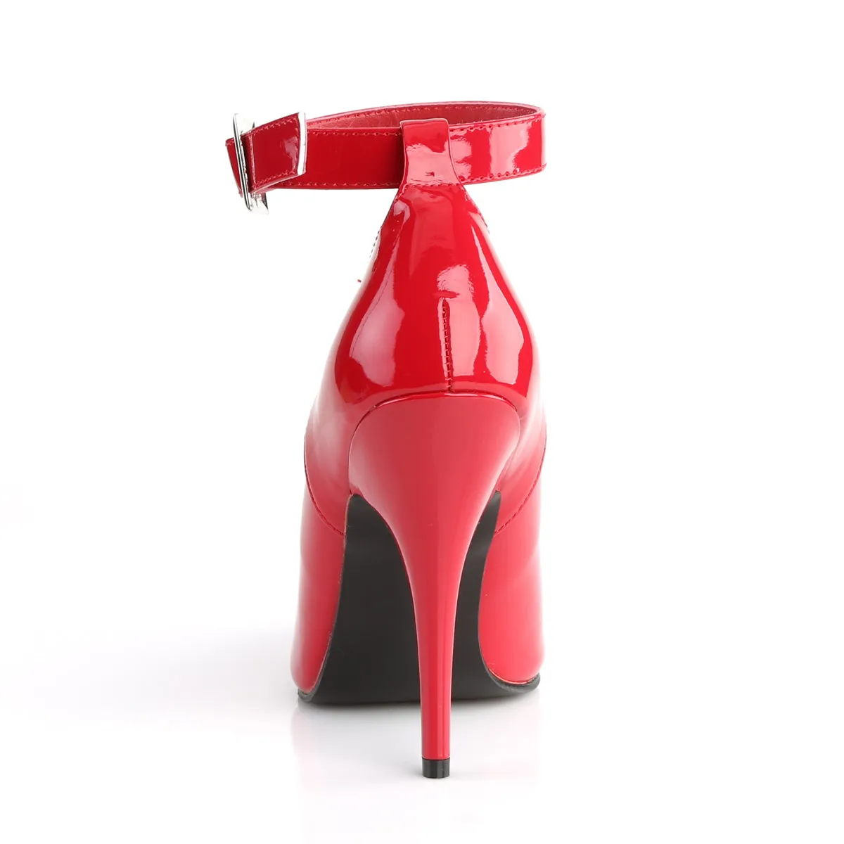 Seduce Ankle Strap Red Heels