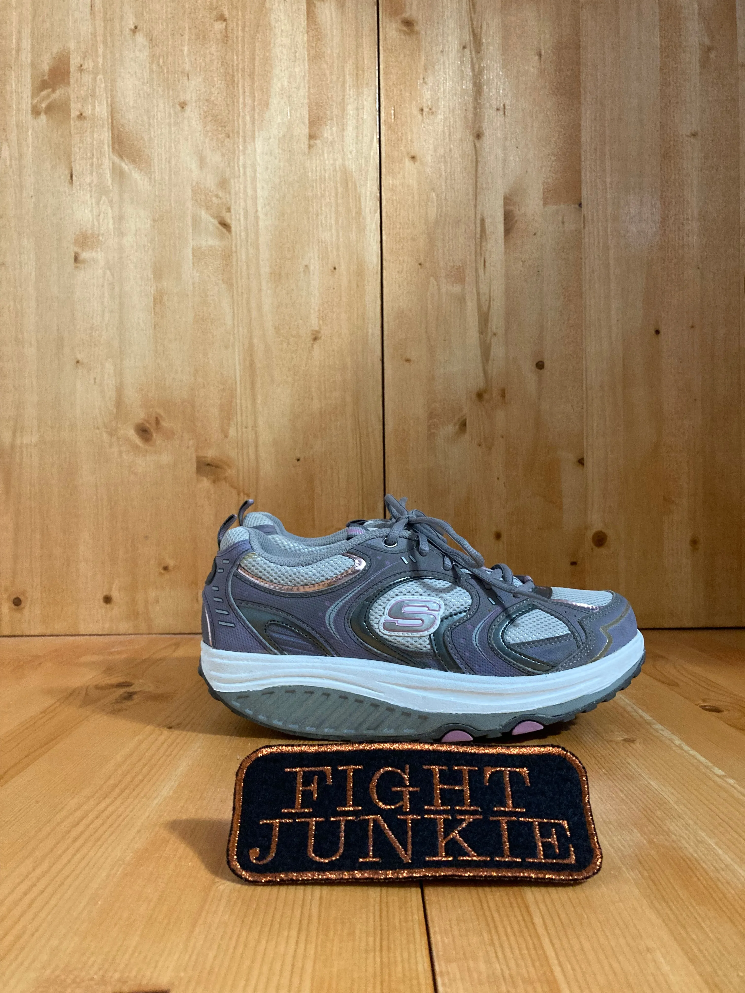 SKECHERS SKETCHERS SHAPE UPS Women Size 8.5 Running Training Shoes Sneakers Gray 11806
