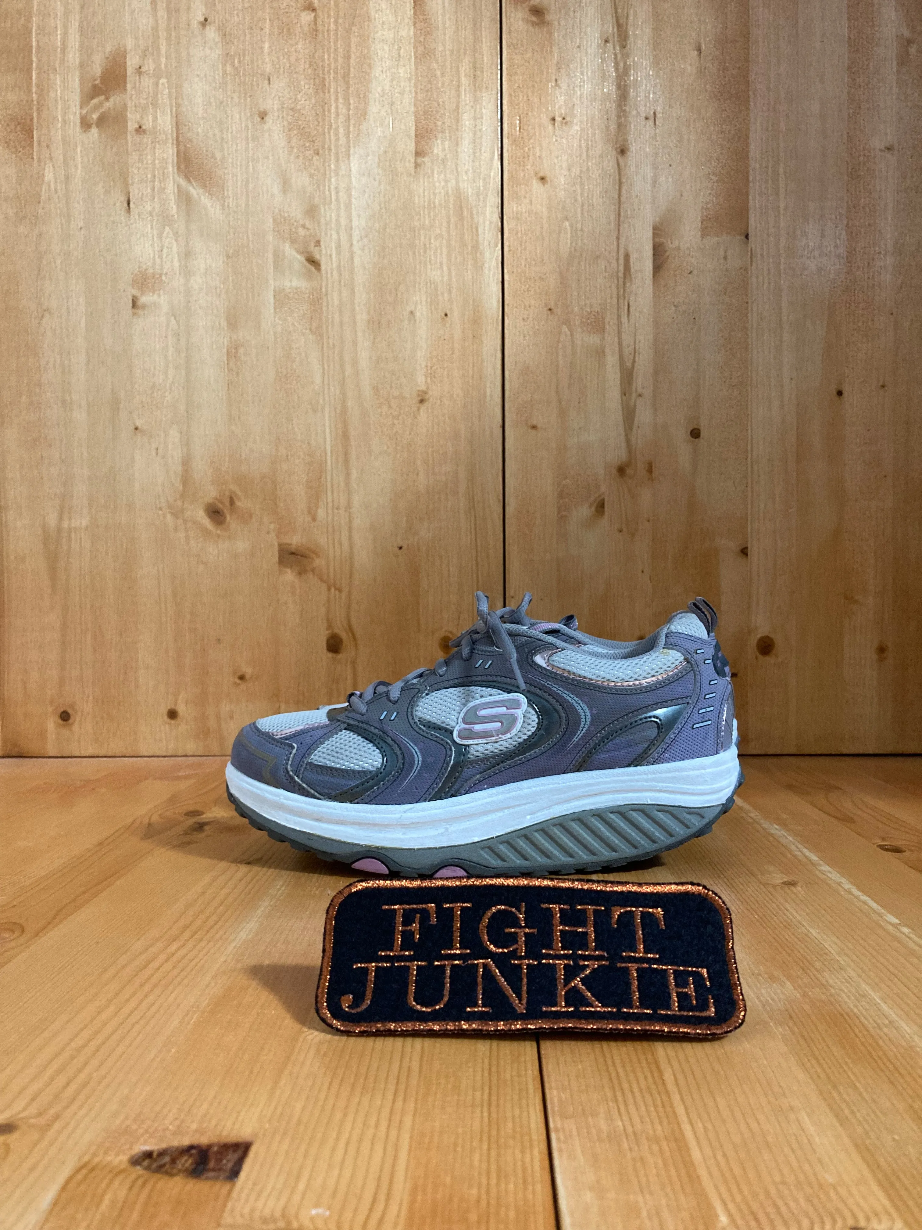 SKECHERS SKETCHERS SHAPE UPS Women Size 8.5 Running Training Shoes Sneakers Gray 11806