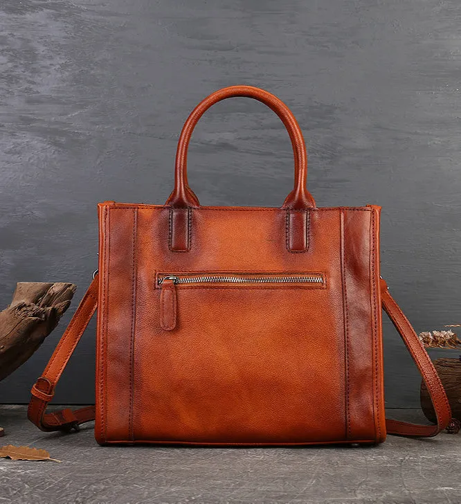 Small Ladies Tote Handbag Leather Crossbody Handbags For Women