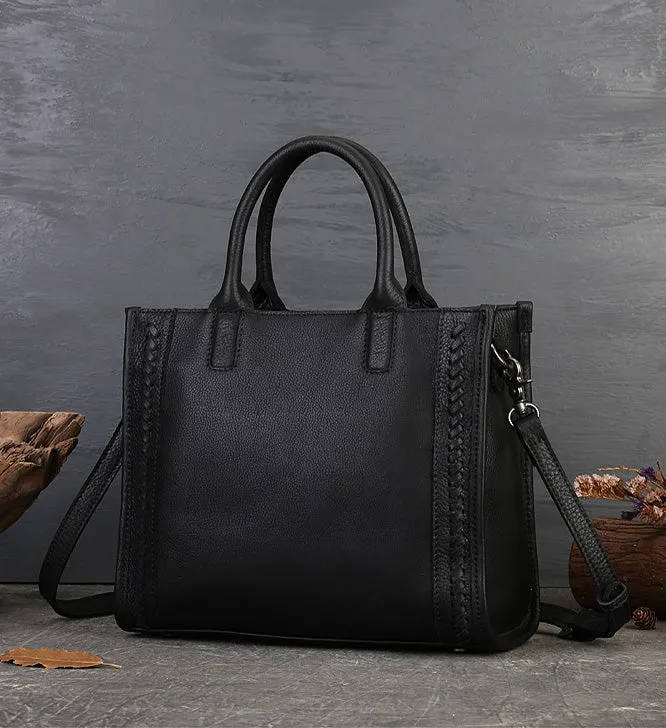 Small Ladies Tote Handbag Leather Crossbody Handbags For Women