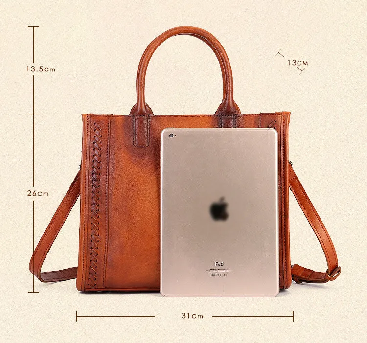 Small Ladies Tote Handbag Leather Crossbody Handbags For Women