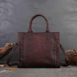 Small Ladies Tote Handbag Leather Crossbody Handbags For Women