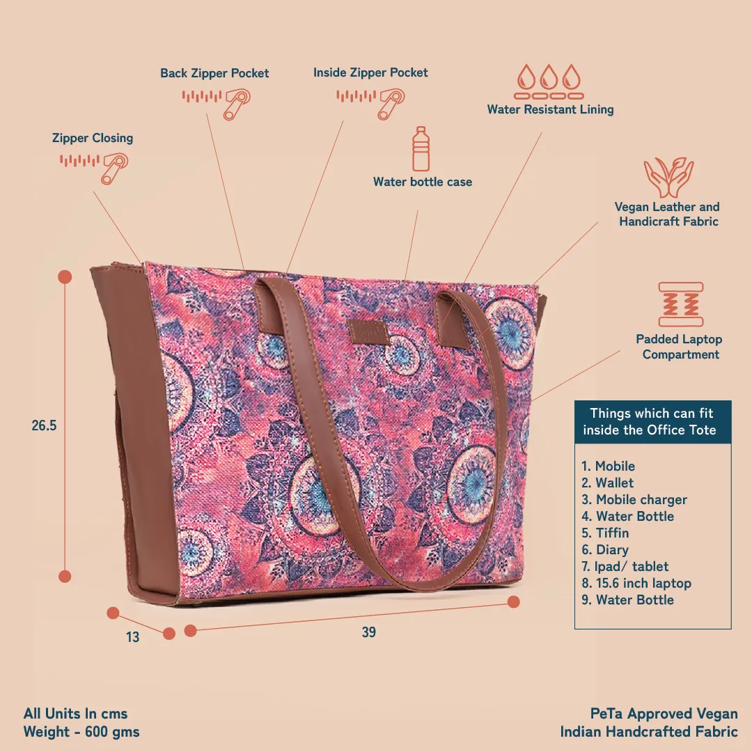Space Chakra Office Tote Bag