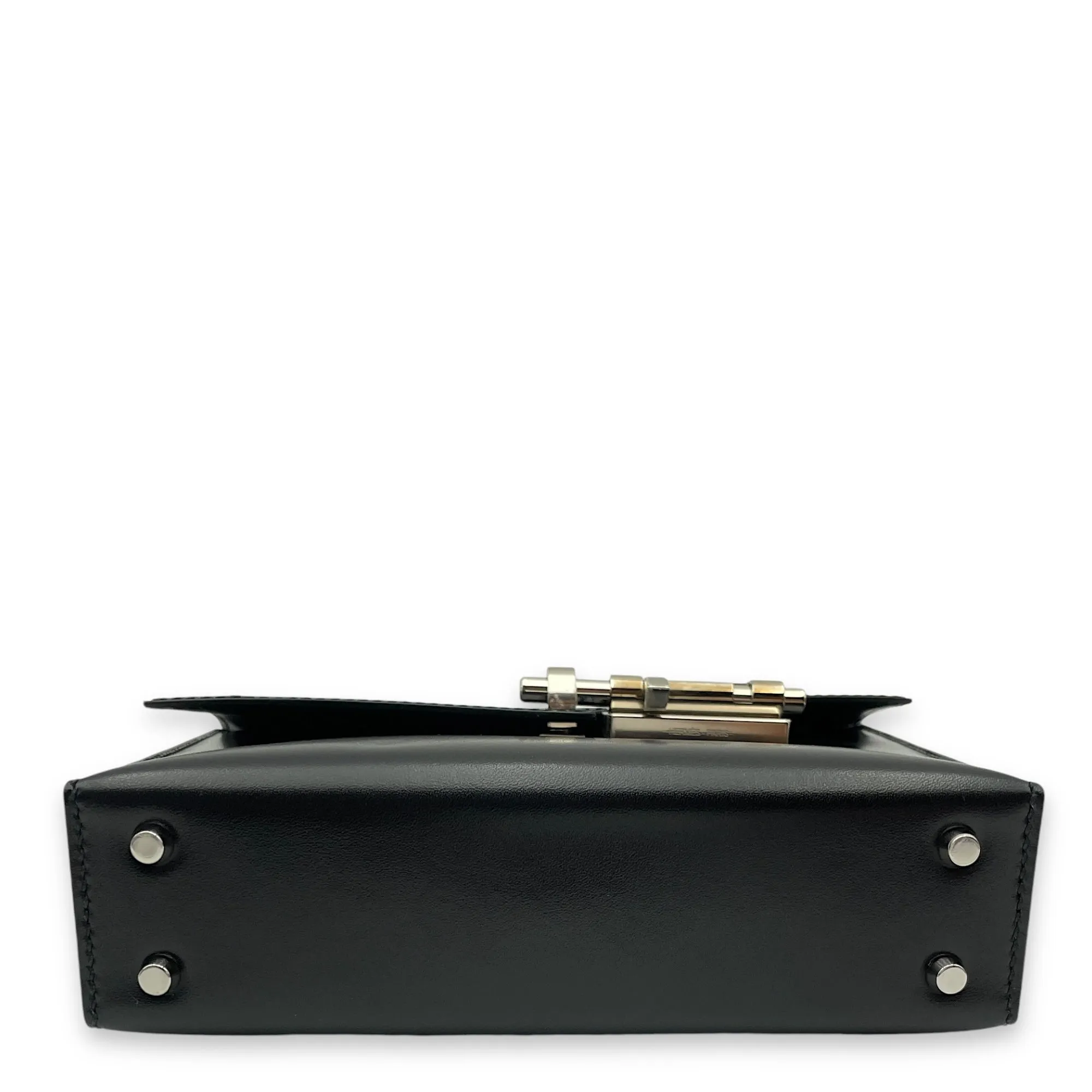 Verrou Chaine Mini Black in Box, Palladium hardware