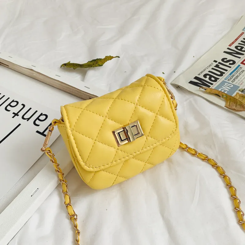 Wholesale children's bags PU leather diagonal shoulder bag JDC-SD-JiaQ080