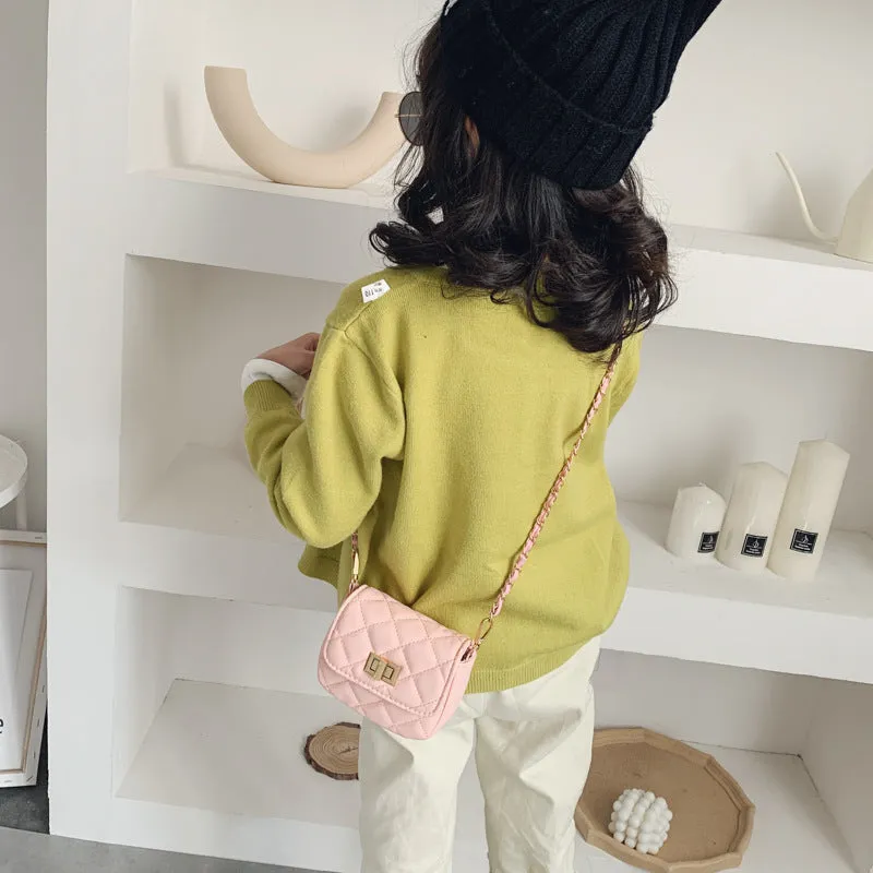 Wholesale children's bags PU leather diagonal shoulder bag JDC-SD-JiaQ080