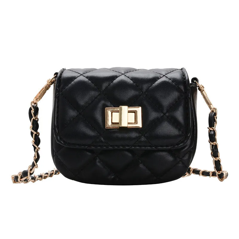 Wholesale children's bags PU leather diagonal shoulder bag JDC-SD-JiaQ080