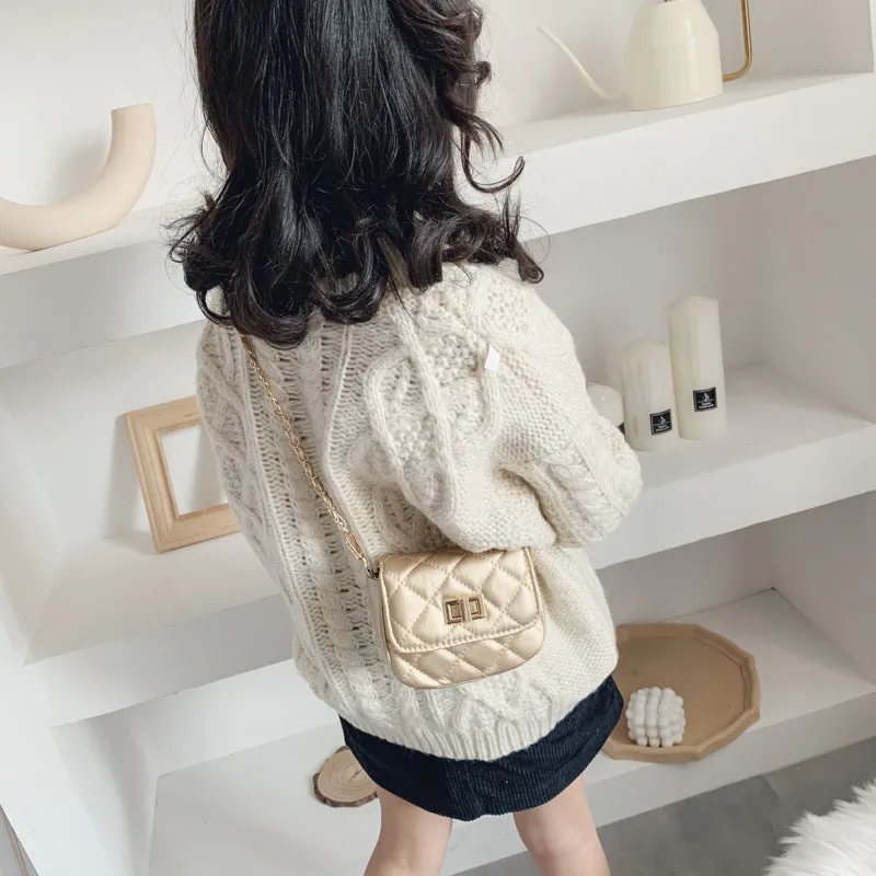 Wholesale children's bags PU leather diagonal shoulder bag JDC-SD-JiaQ080